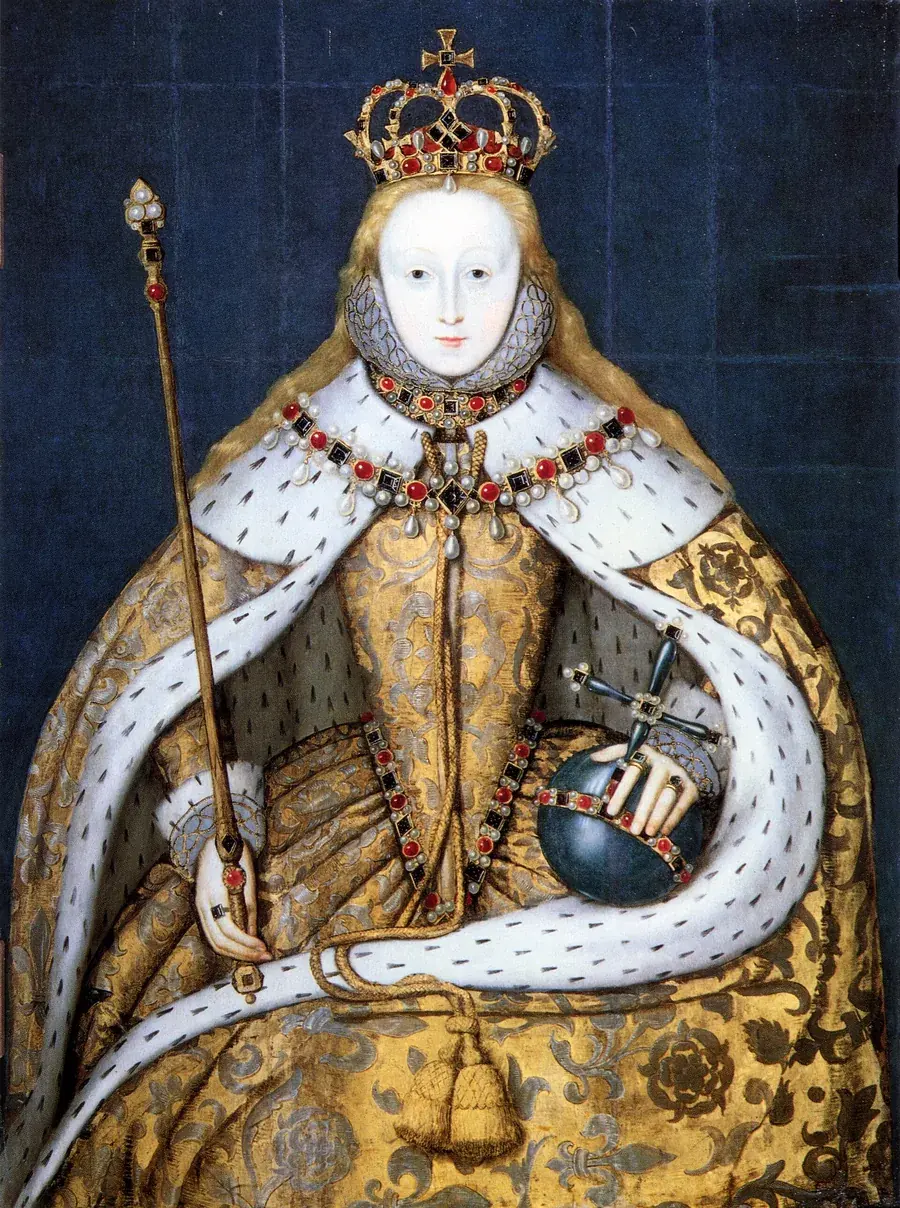 Queen Elizabeth I in her coronation robes, c. 1600 copy