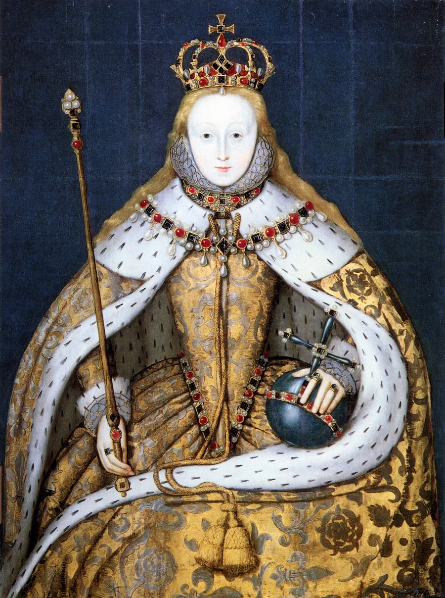 Queen Elizabeth I in her coronation robes, c. 1600 copy