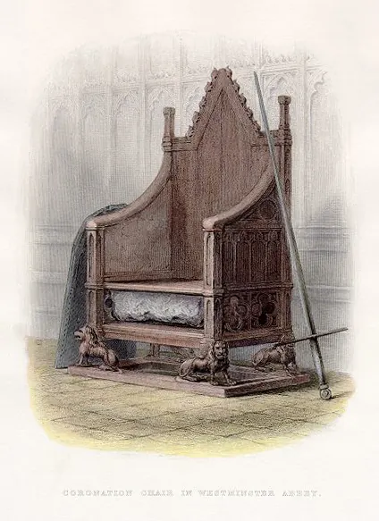 A view of Poets' Corner in the South Transept of Westminster Abbey